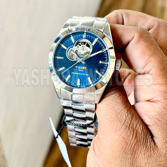 Tiss*t Gentleman Powermatic 80 Open Heart HIGH PREMIUM QUALITY AUTOMATIC