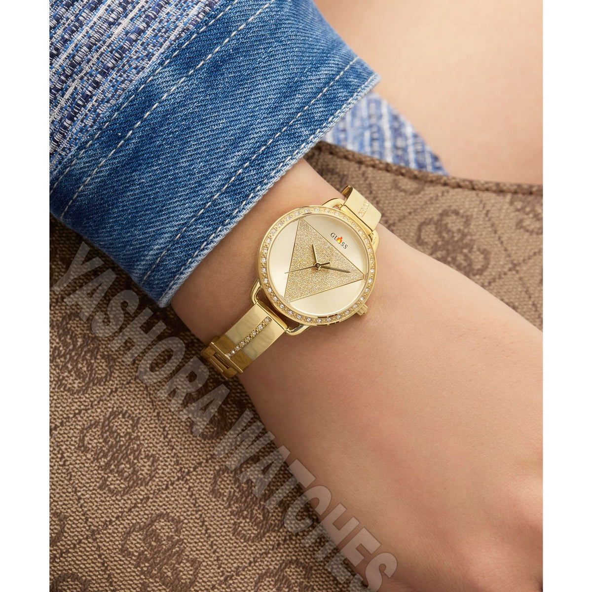 Guess woman premium Quality Gold