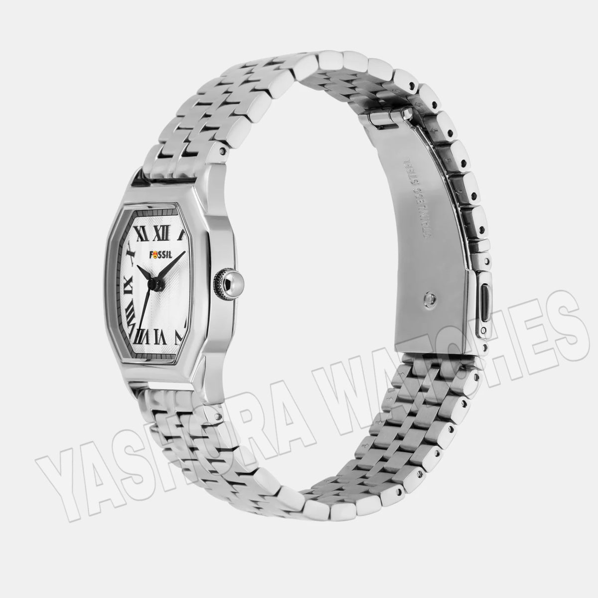 Fossil Harlow Women Quartz Silver-White