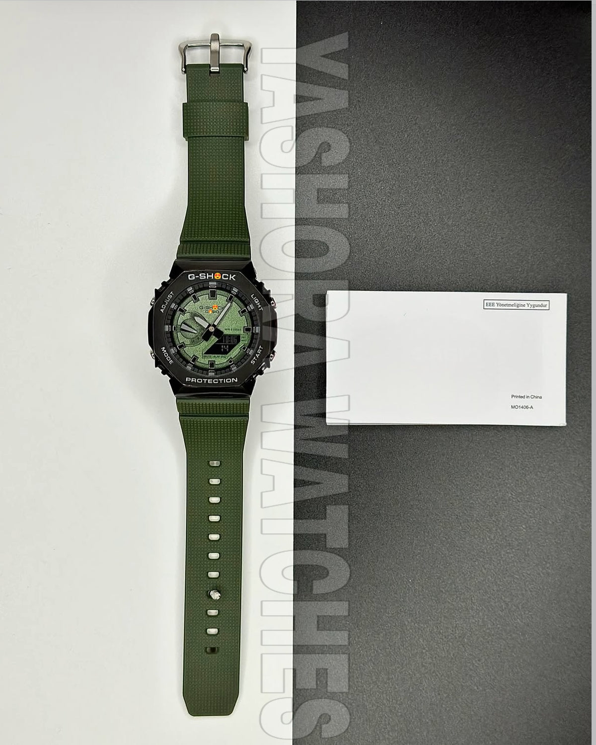 G-SH*CK GM 2100 GREEN METAL BODY