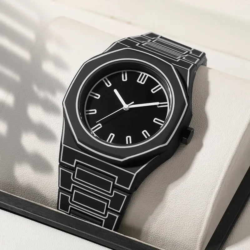 trending cartoon watch for men black