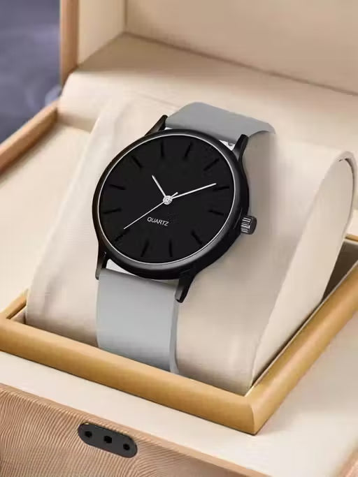 Premium black dial watch