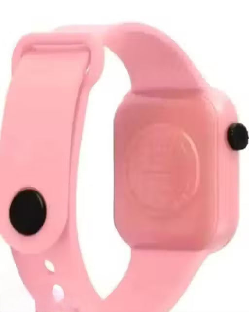 Digital watch pink