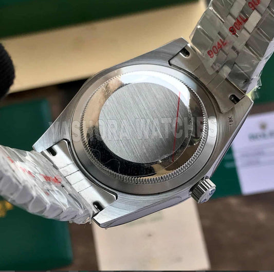 Rol*x Day Date 40 Stainless Steel Grey Dial Japanese Automatic Master Quality Mens Watch
