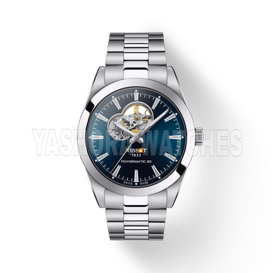 Tiss*t Gentleman Powermatic 80 Open Heart HIGH PREMIUM QUALITY AUTOMATIC