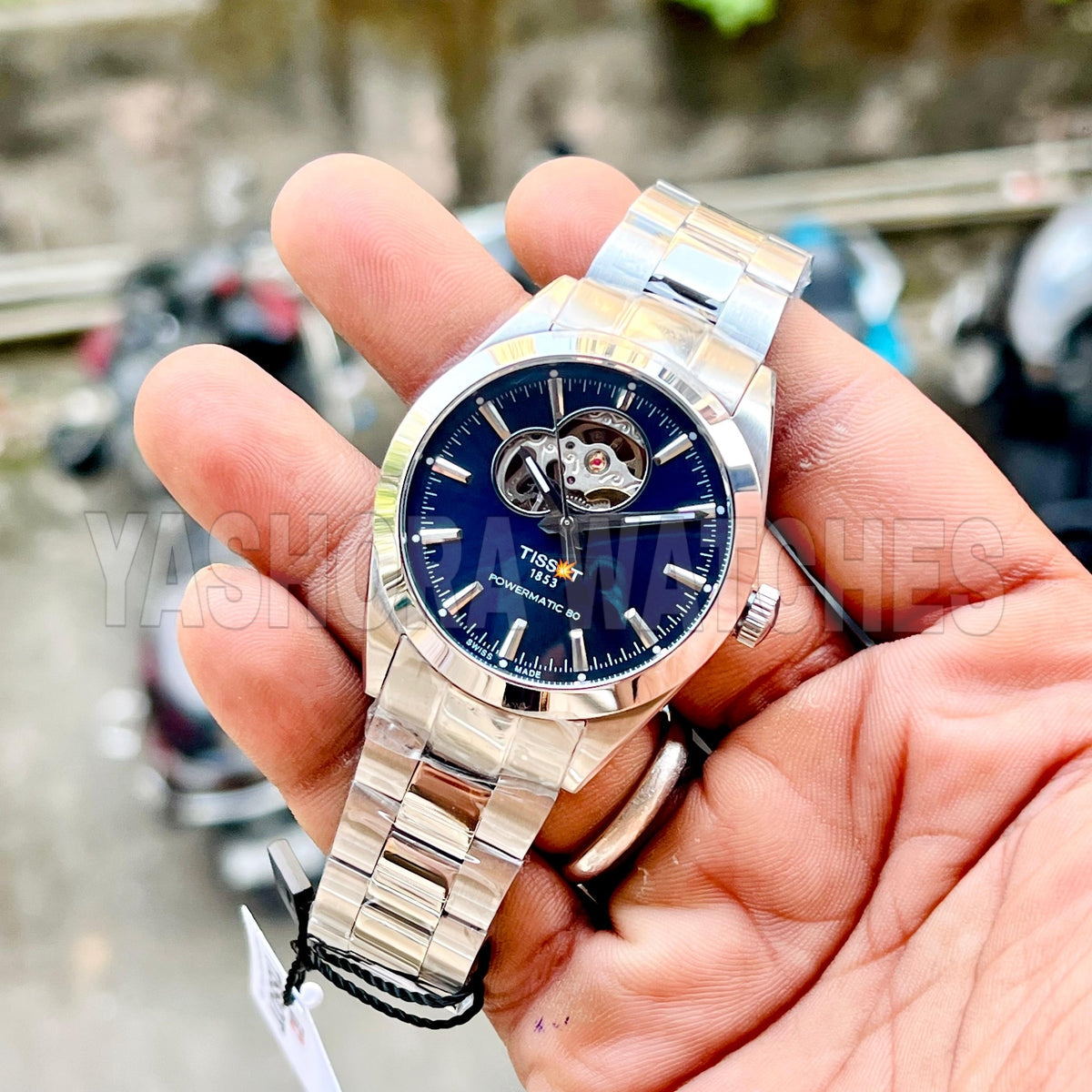 Tiss*t Gentleman Powermatic 80 Open Heart HIGH PREMIUM QUALITY AUTOMATIC
