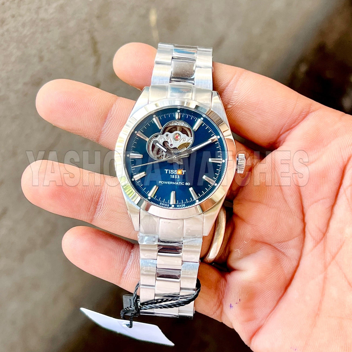 Tiss*t Gentleman Powermatic 80 Open Heart HIGH PREMIUM QUALITY AUTOMATIC