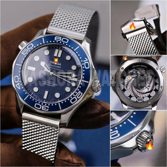 Om*ga Seamaster, James Bond 60th Anniversary Edition Ultra Premium Quality