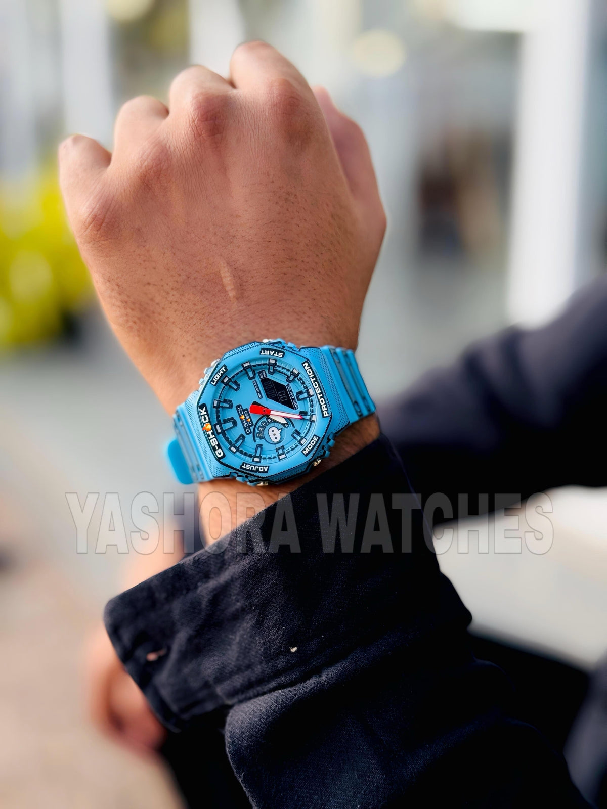 G-Sh*ck 2100 OAK Manga Editio BLUE