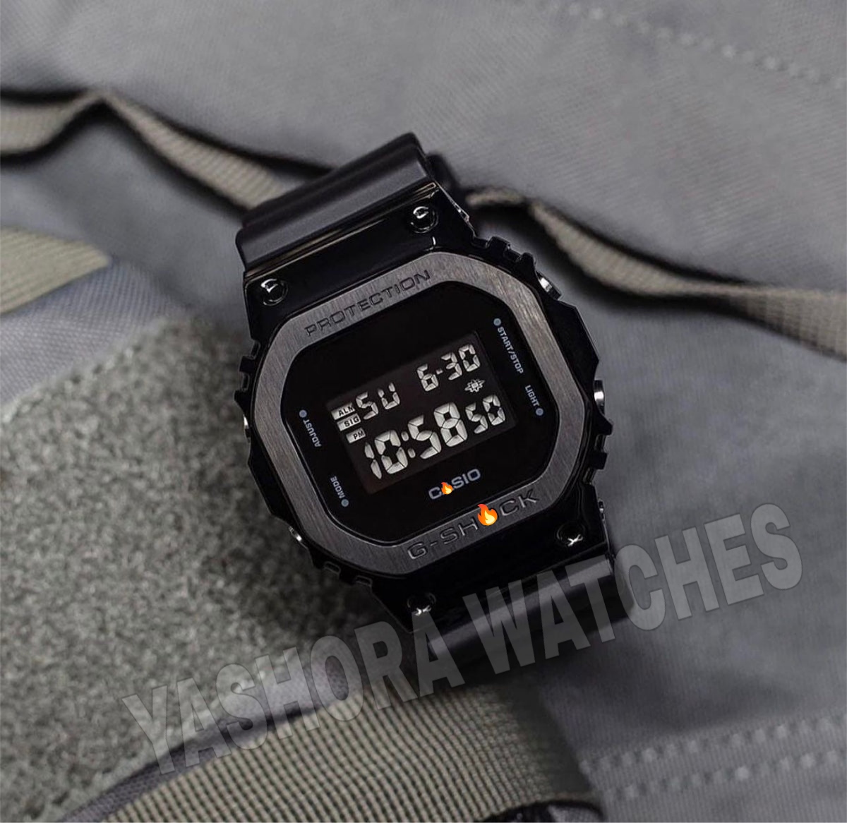 G-SH*CK 5600BB METAL BODY BLACK