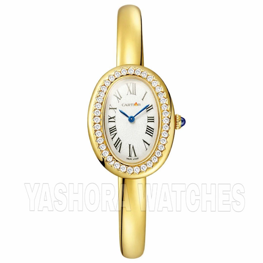 Cart*er Baignoire Gold Diamond case