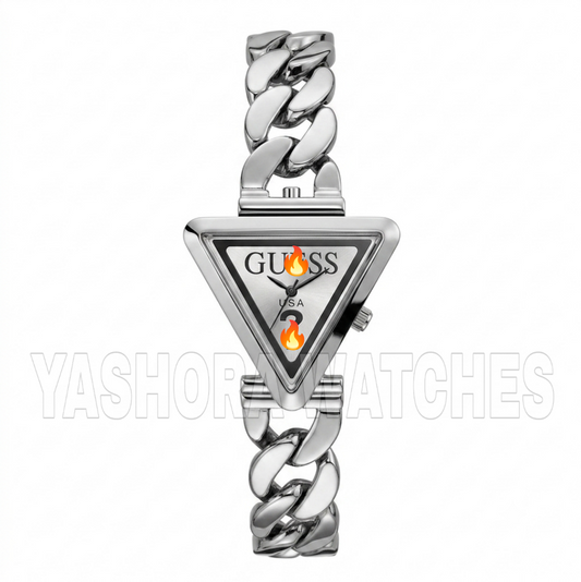 Gu*ss Silver Triangle dial