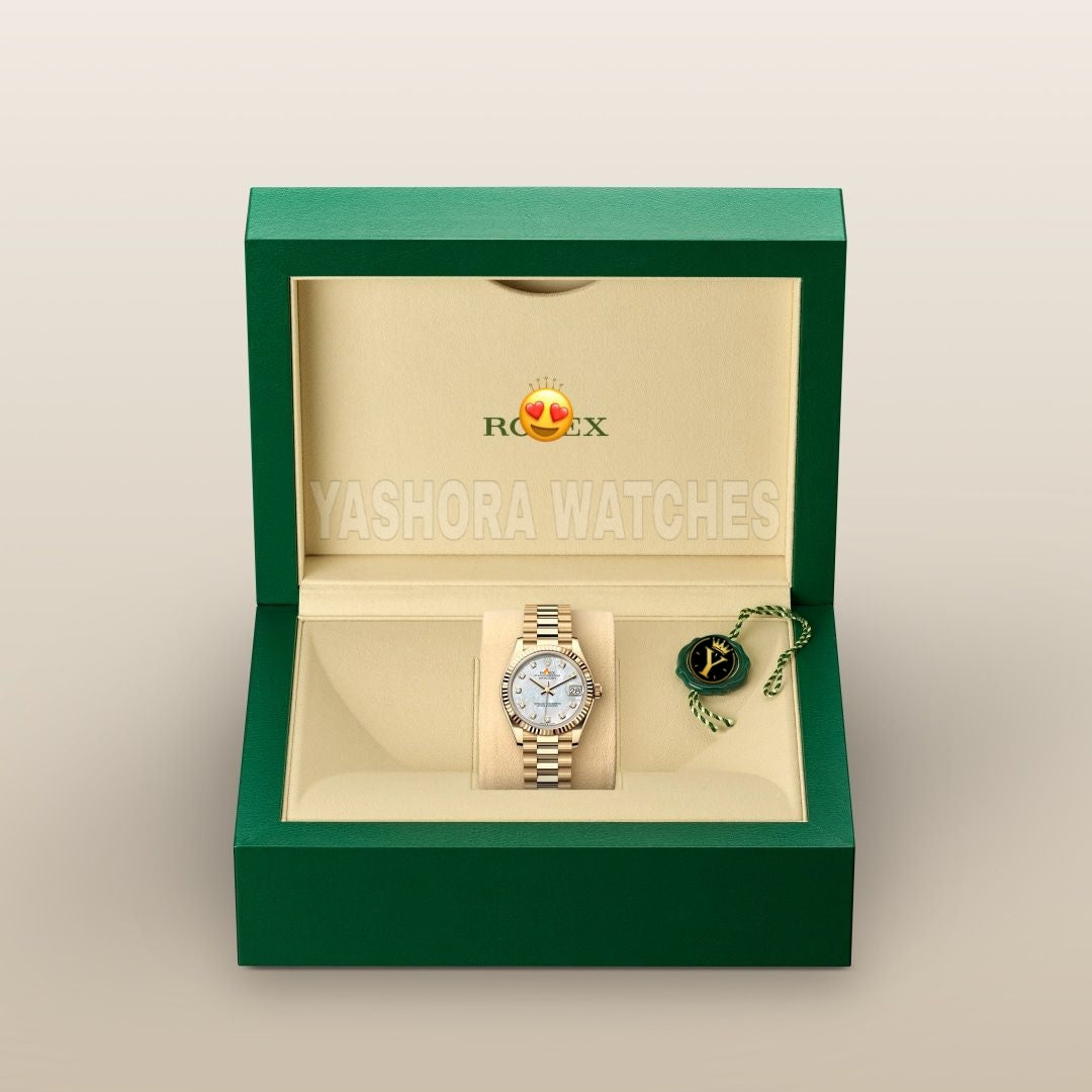 Role* Date just Woman Oyster, 31 mm, yellow gold (Automatic) Zr Quality