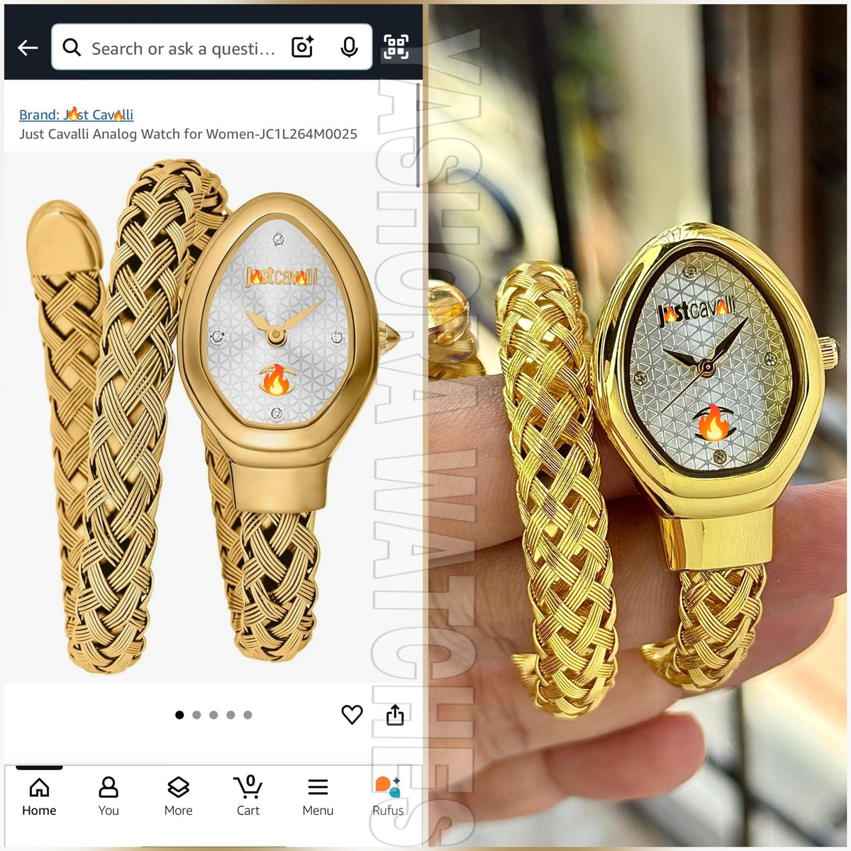 BVL J** CAVALI ANALOG SNACK WATCH