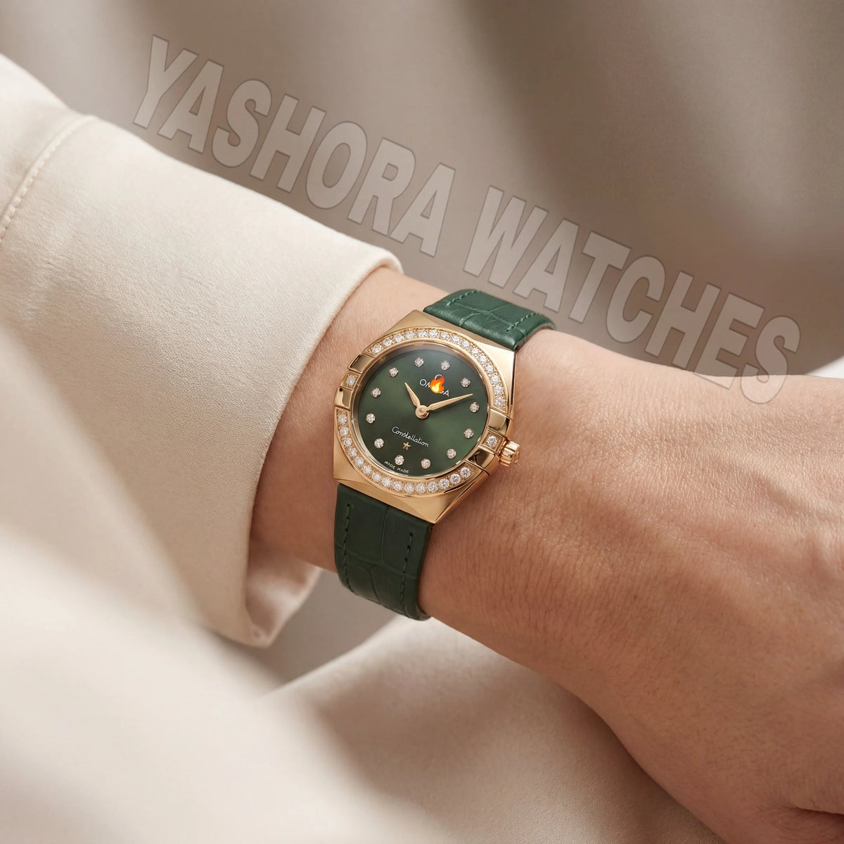 Constellation Emerald Leather – Oro Diamond Edition -Green