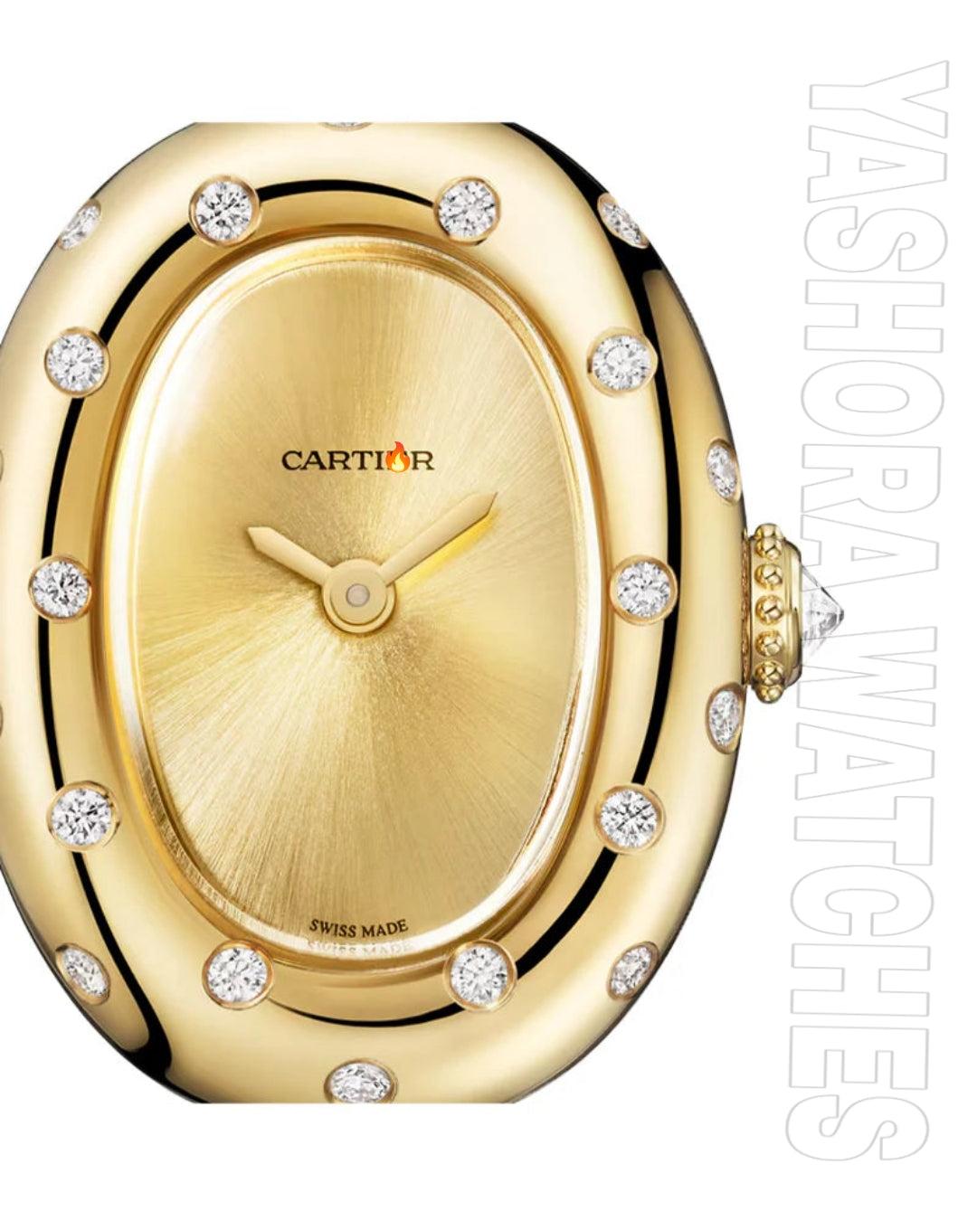 Cart*er Baignoire Gold Diamond Body