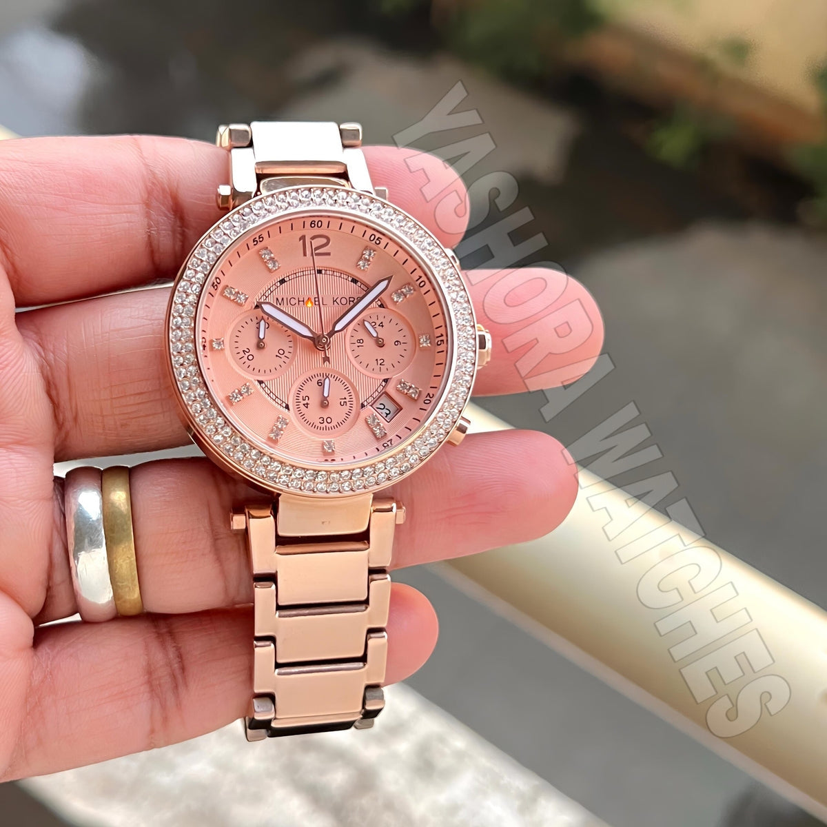Mich*el K*rs Parker Rosegold