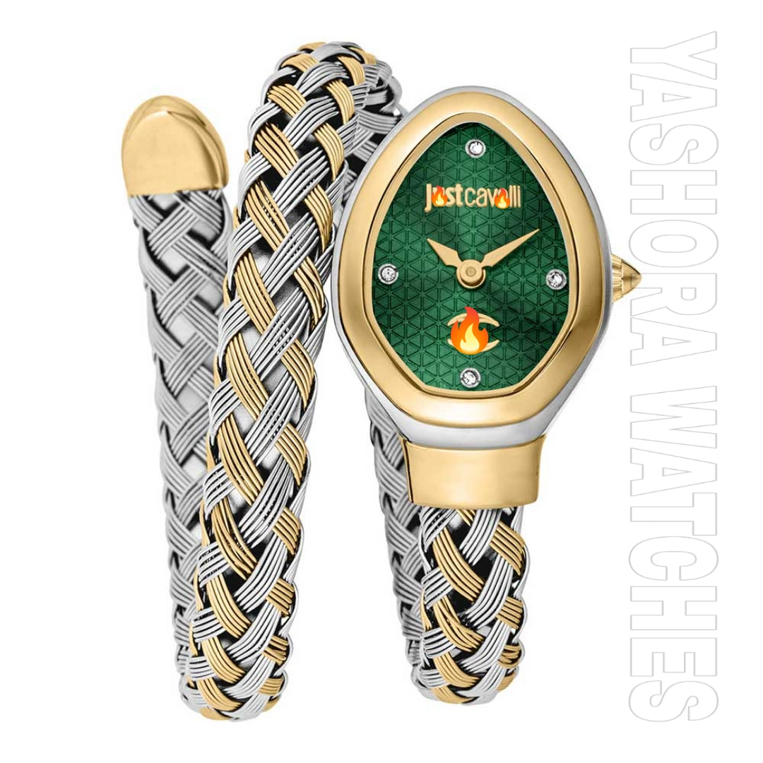 Just C. Snack Two Tone Gold Green