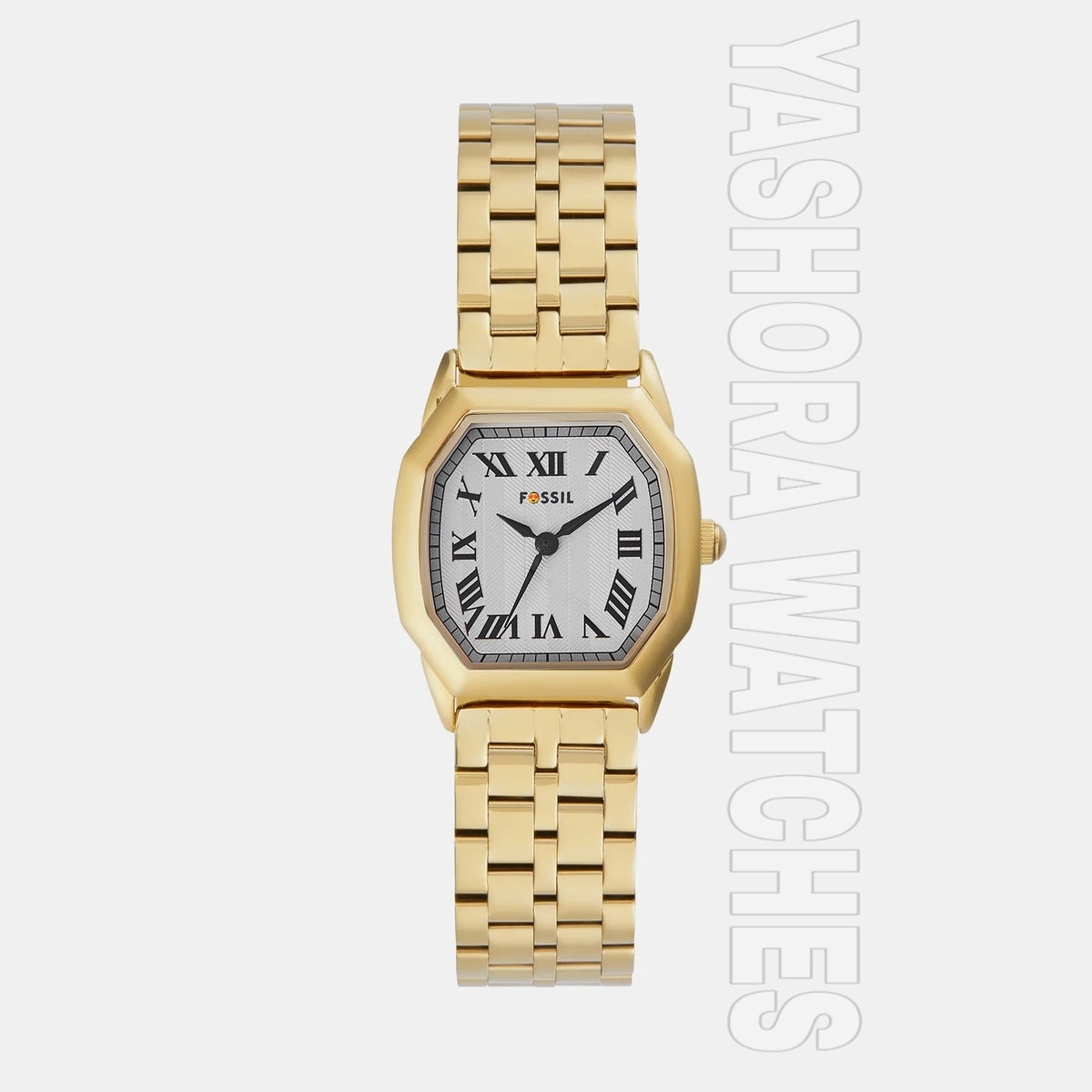 F*ssil Harlow Women Quartz Gold-White
