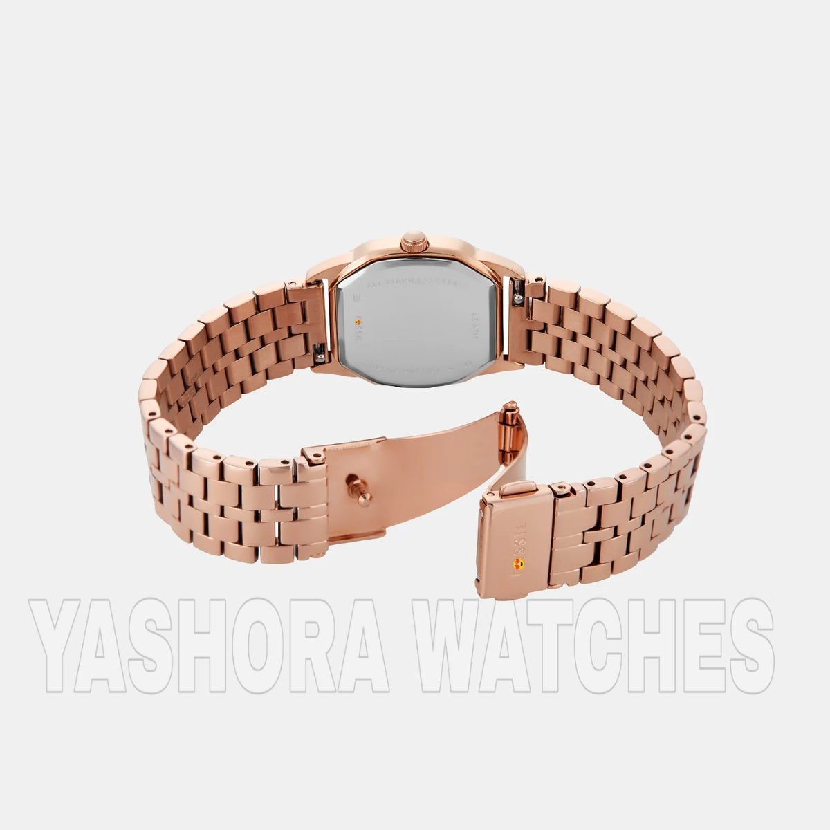 F*ssil Harlow Women Quartz Rose Gold-White