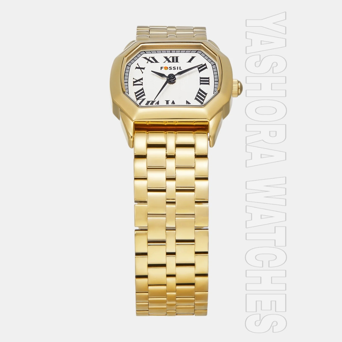 F*ssil Harlow Women Quartz Gold-White