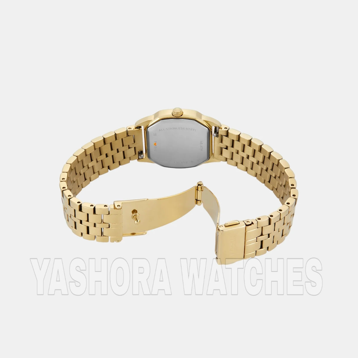 F*ssil Harlow Women Quartz Gold-White