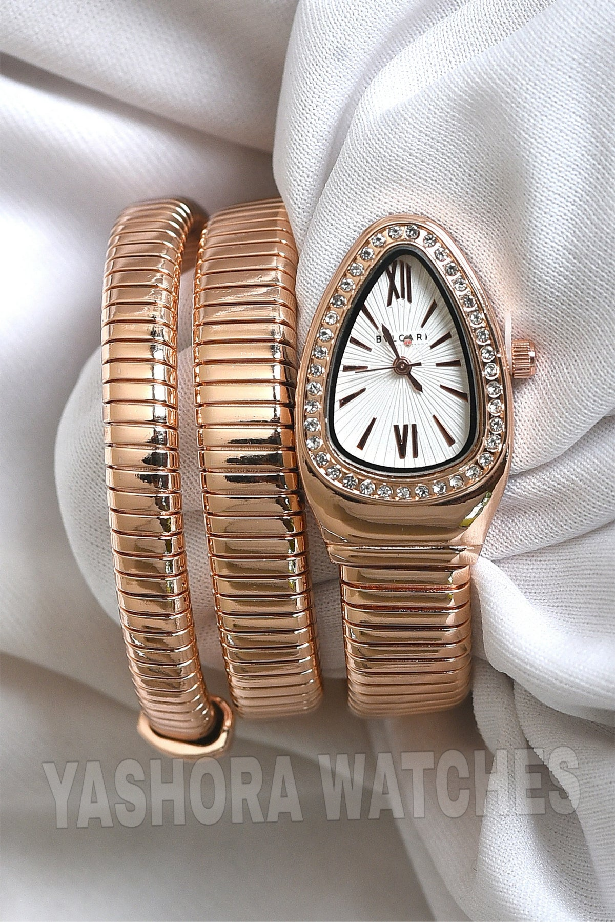 BVL SERPENTINE ROSEGOLD SPIRAL