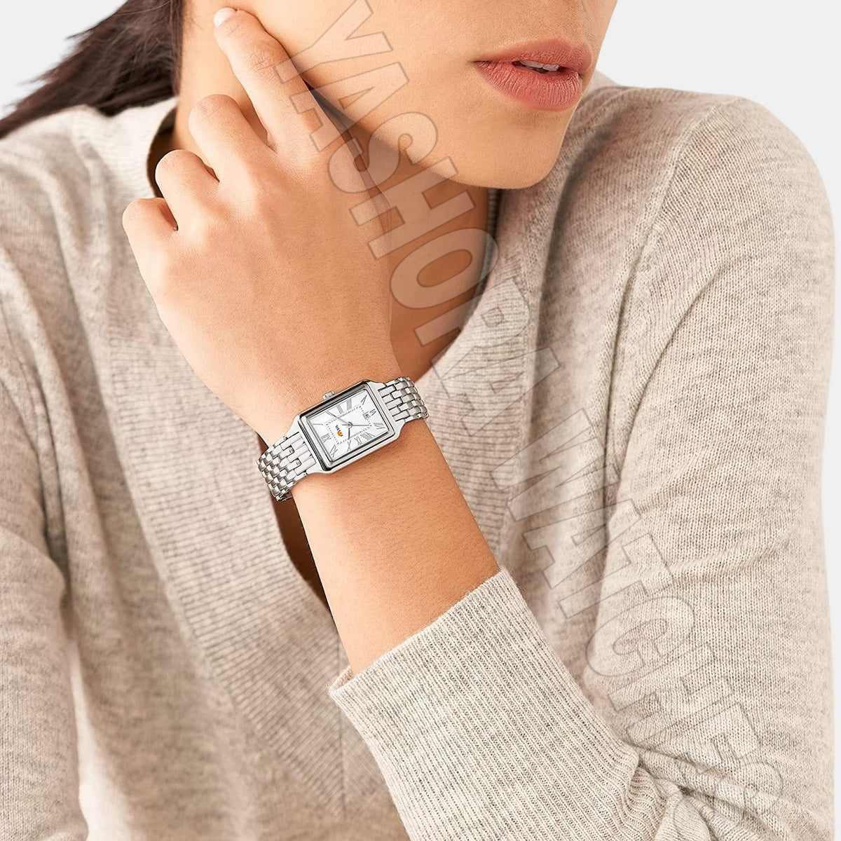 F*ssil-Rectangle-Silver-White