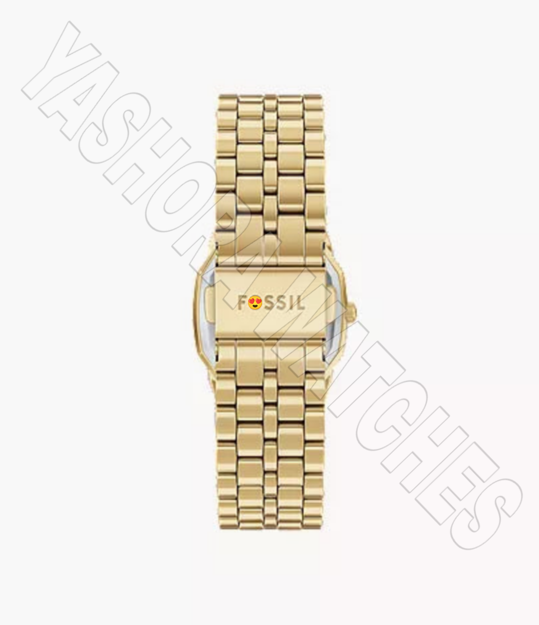 F*ssil Harlow Women Quartz Gold-Black