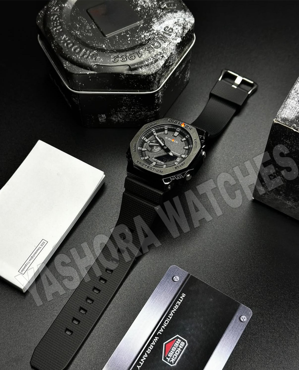 G-SH*CK ZGM-2100 Full Black Metal Body