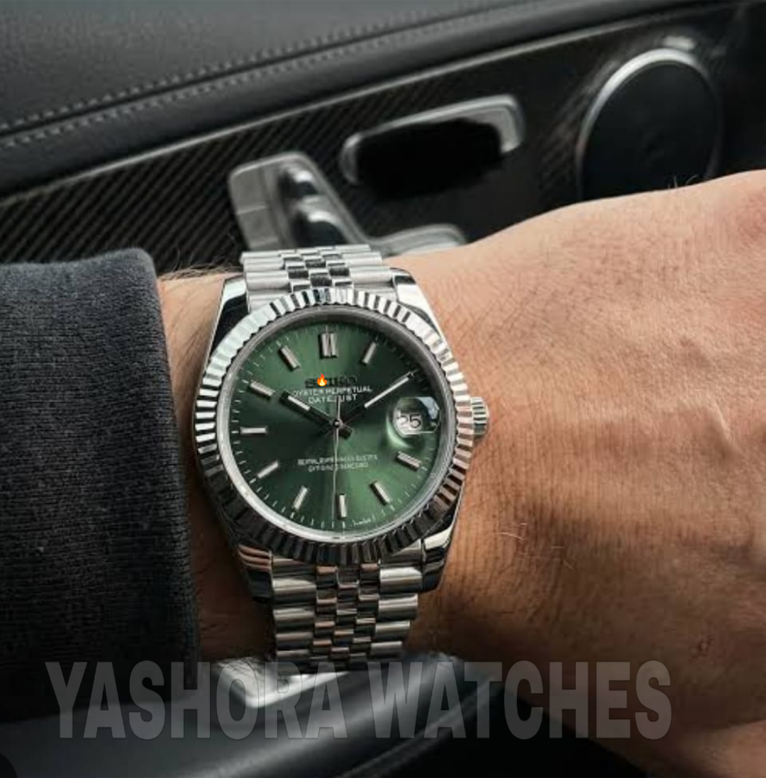S*iko Mod Datejust Mint Green