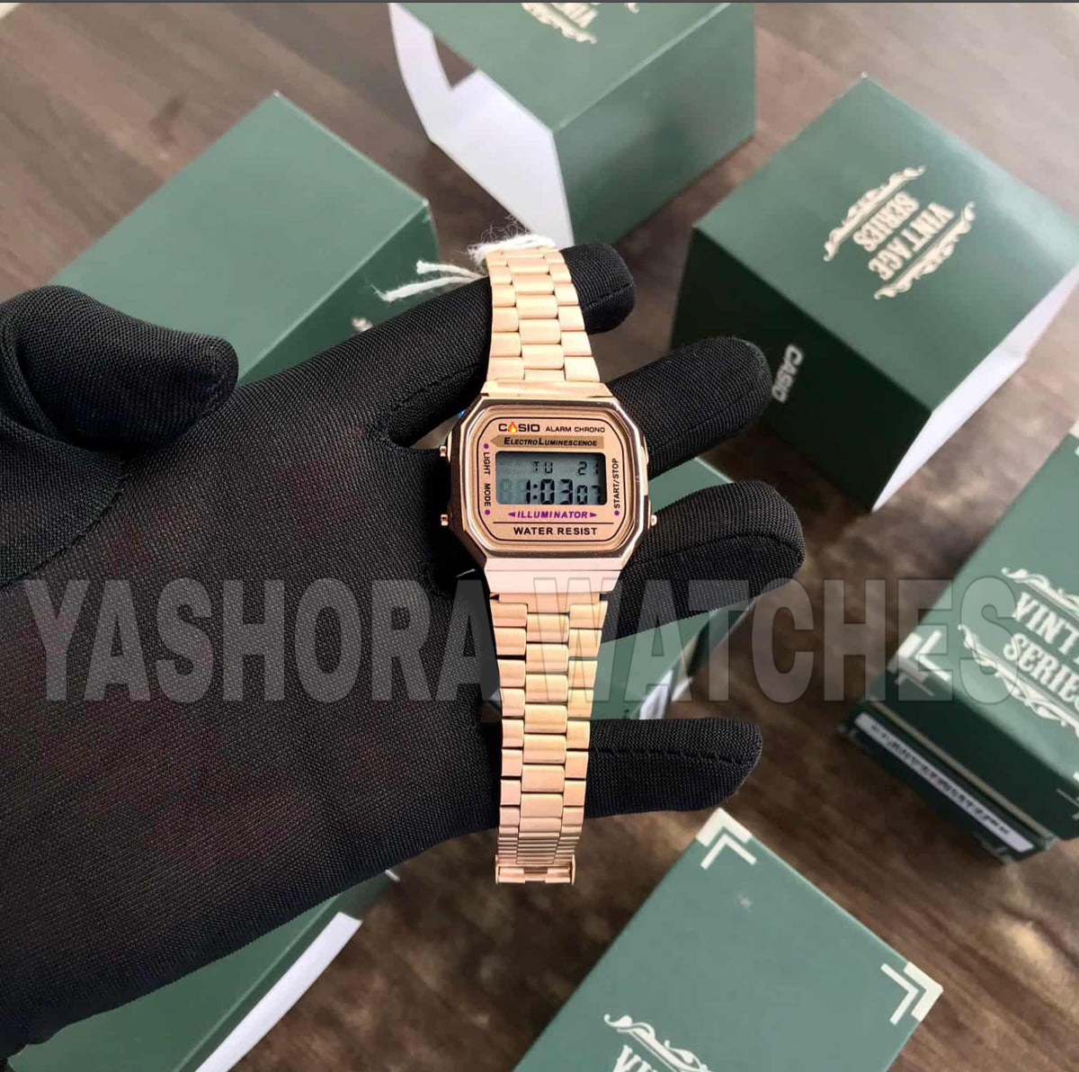 VINTAGE-168 UNISEX-JEWELRY-Rose Gold