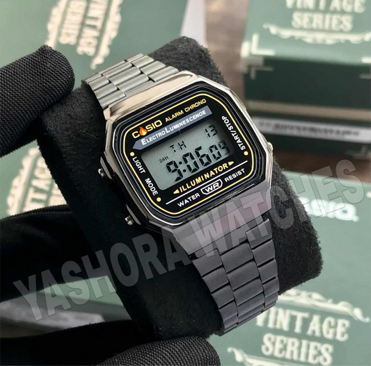 VINTAGE-168 UNISEX-JEWELRY-Black