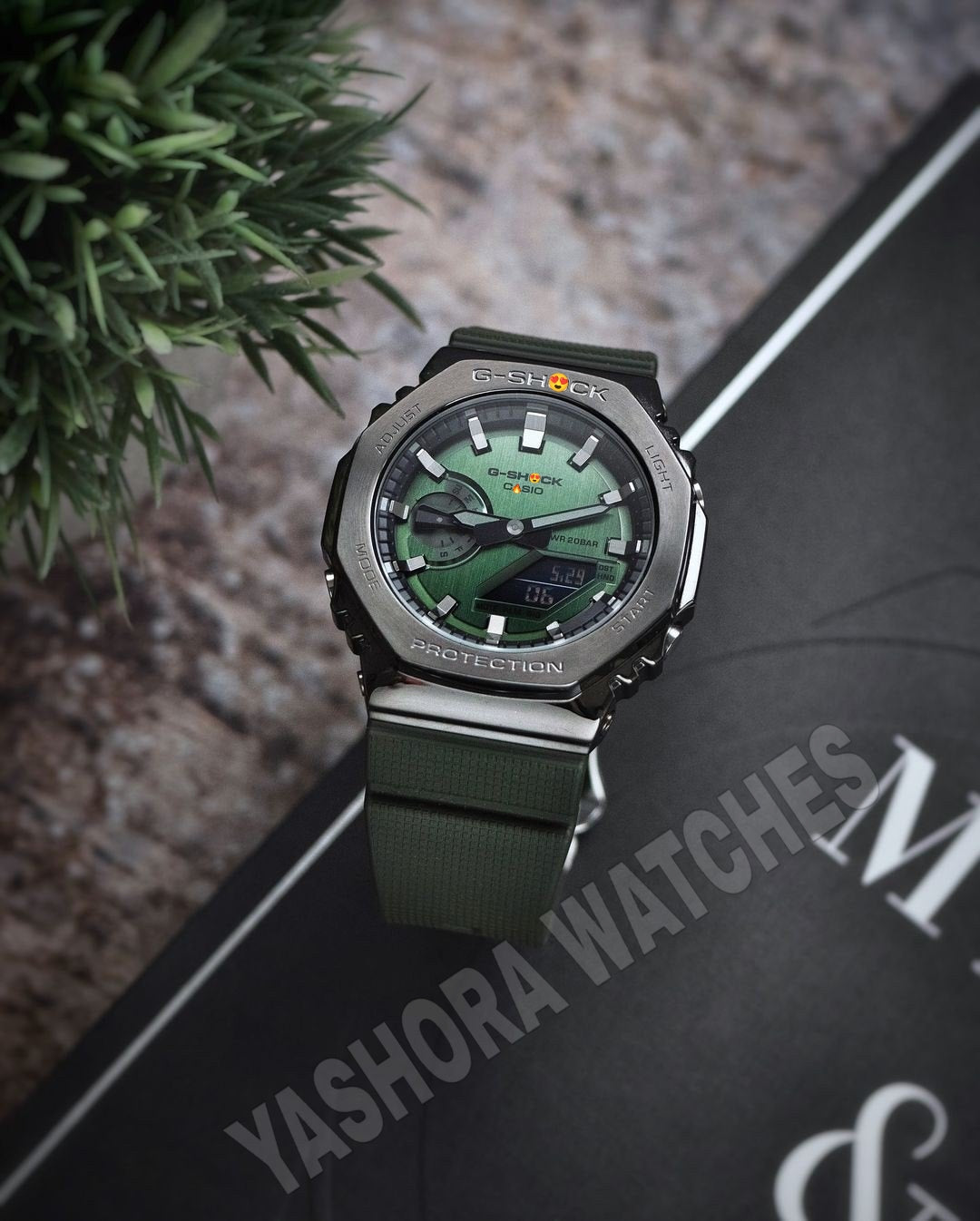 G-SH*CK GM 2100 GREEN METAL BODY