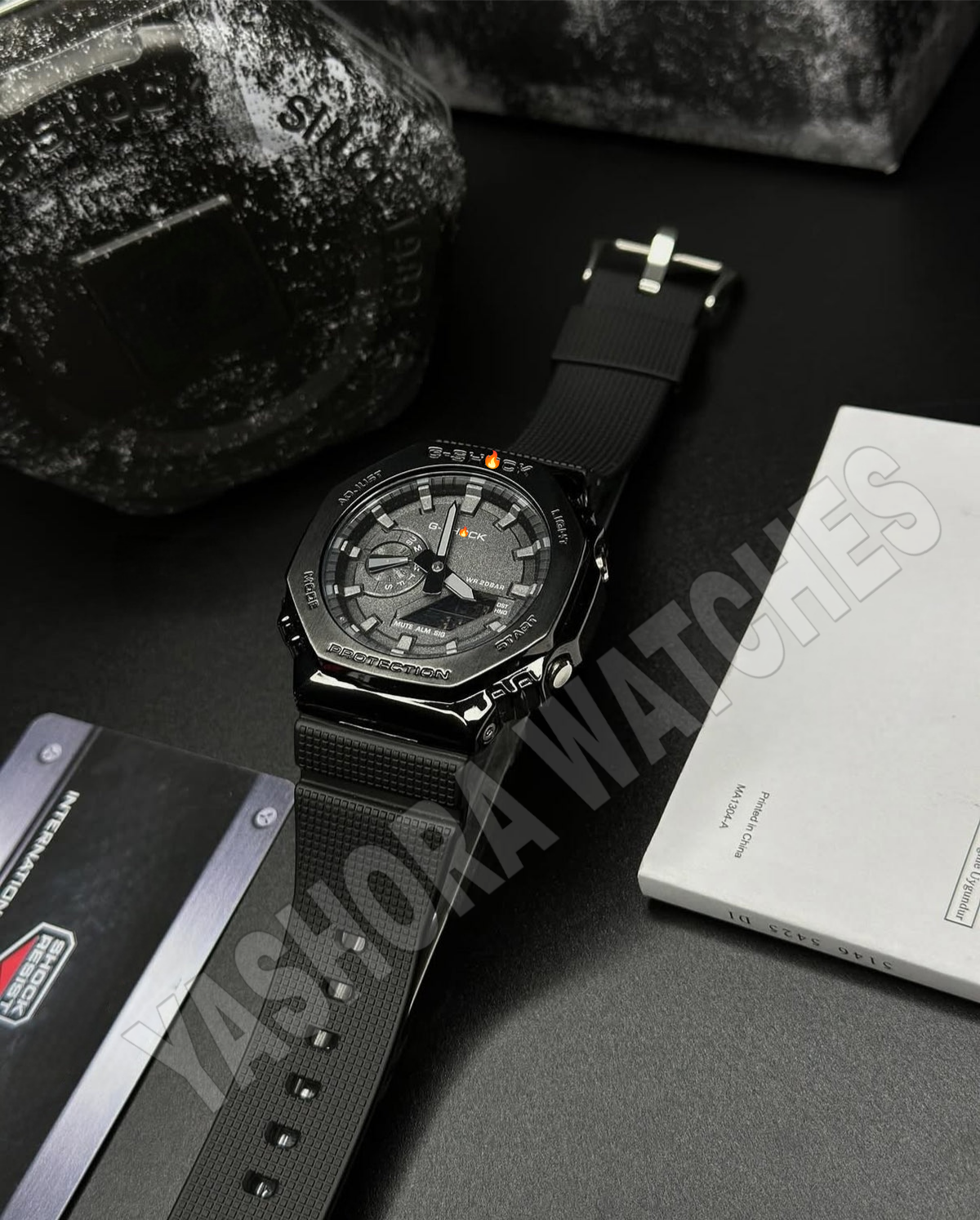 G-SH*CK ZGM-2100 Full Black Metal Body