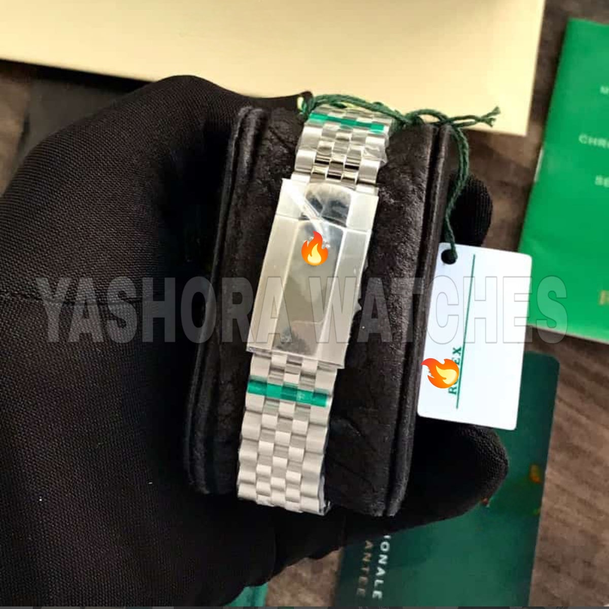 Rol*x Datejust 41 Silver & Steel Fluted Jubilee Black Dial Swiss Semi ETA 3235 Movement