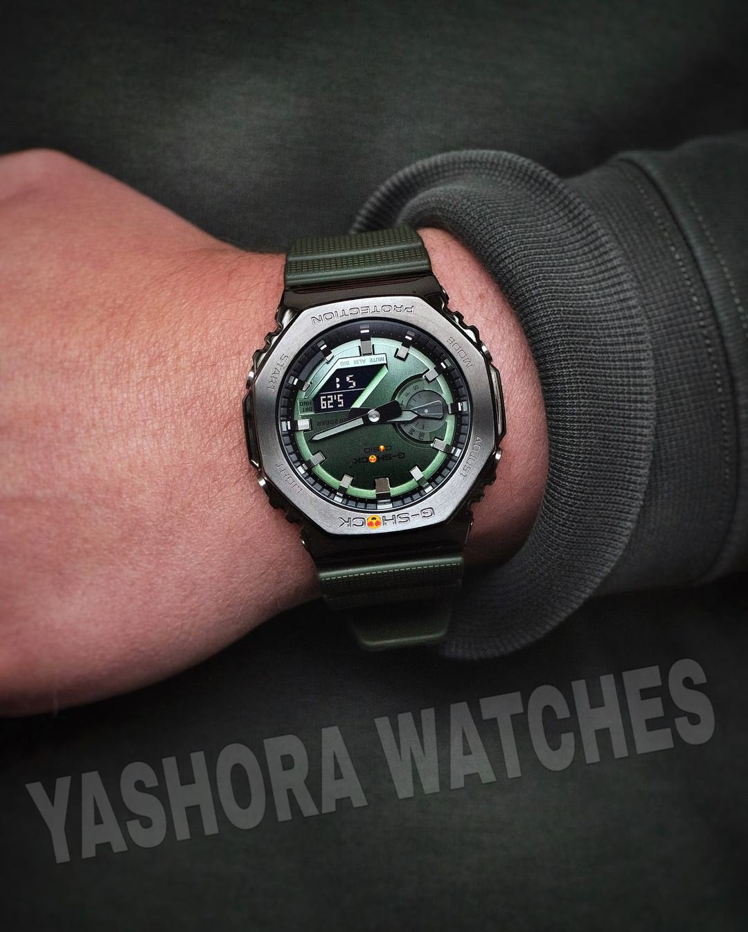 G-SH*CK GM 2100 GREEN METAL BODY