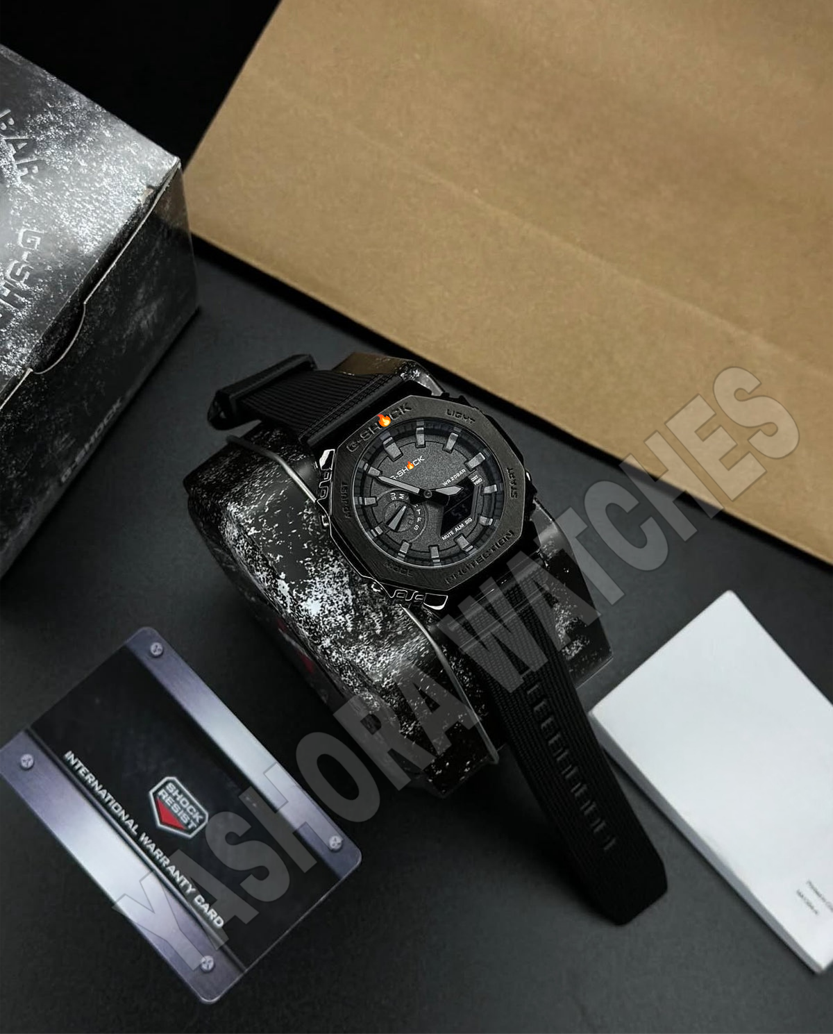G-SH*CK ZGM-2100 Full Black Metal Body