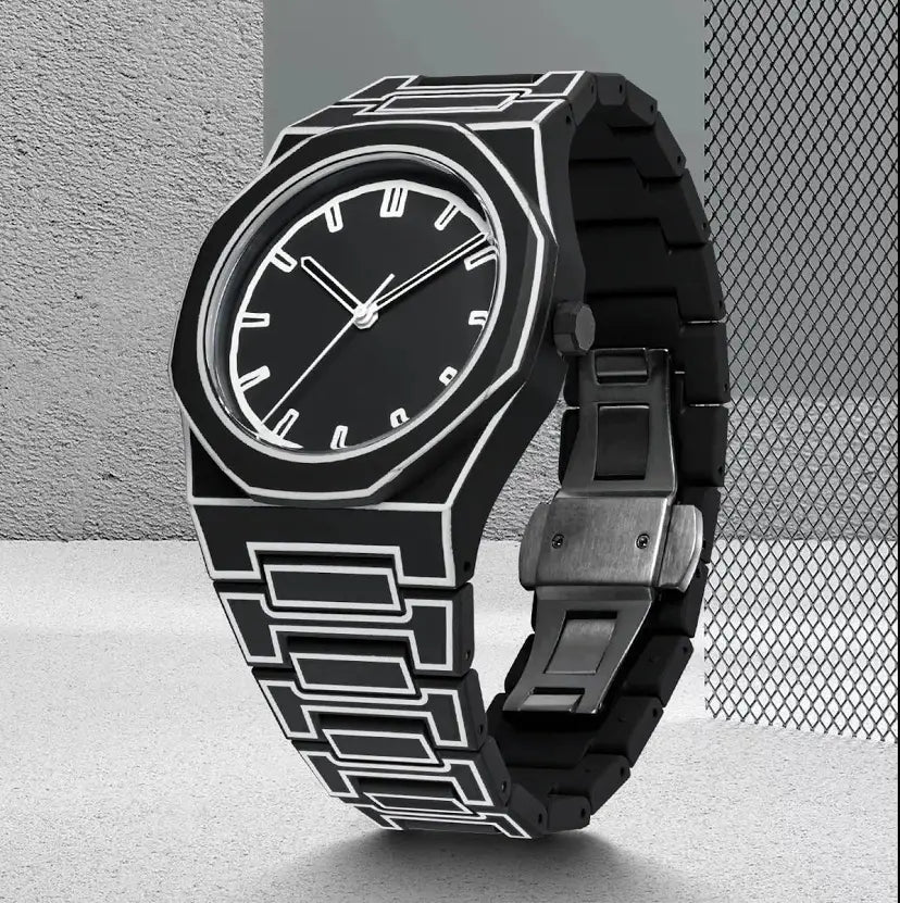 trending cartoon watch for men black